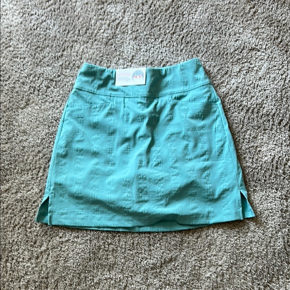 Elegant Teal Skirt - Picture 1 of 5
